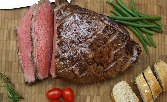 Sous-vide: perfectly cooked picanha