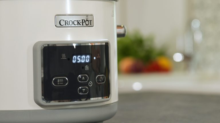 Crock-Pot CR026 Duraceramic Sauté Slow Cooker weiß 5L