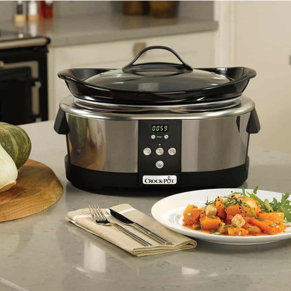 3,5 l Digitaler Slow Cooker, Schmortopf, Schongarer