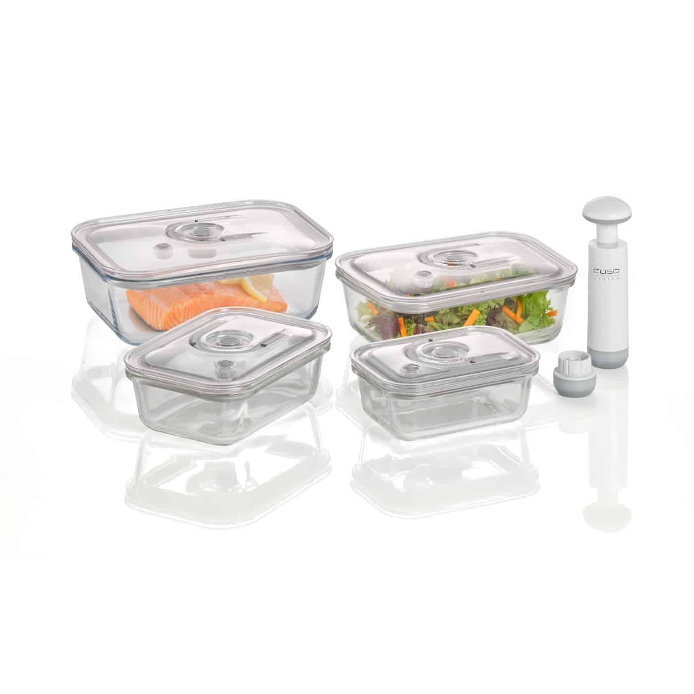 Buy CASO VacuBoxx E-Set (glas) - Rechthoekig? Order before 22.00 ...