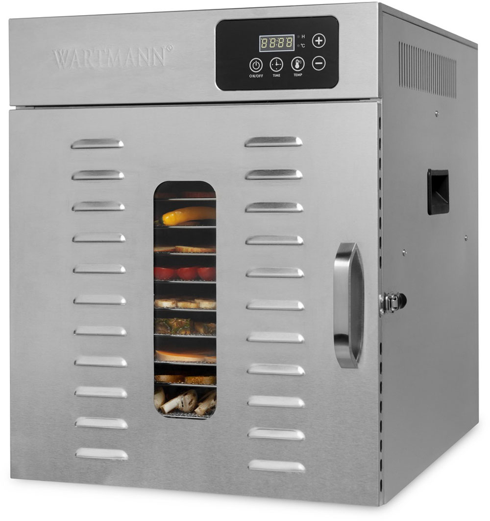 Drying oven WM-1912 DH (12 drawers, stainless steel) food dryer