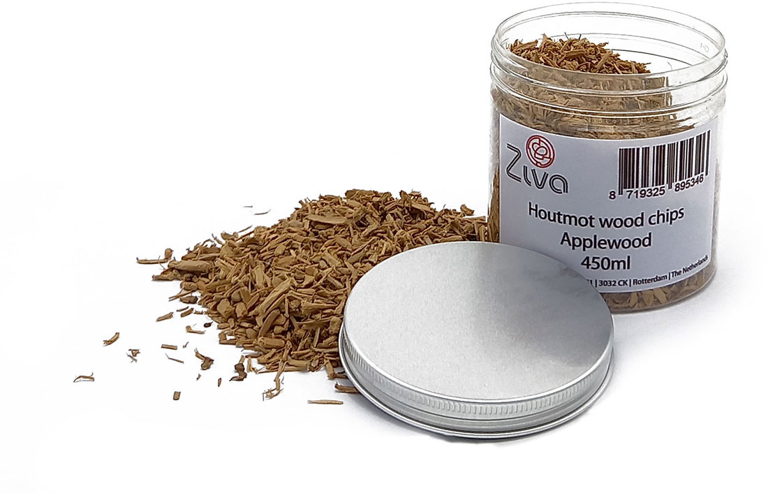 Ziva Smoking wood chips Applewood 450ml