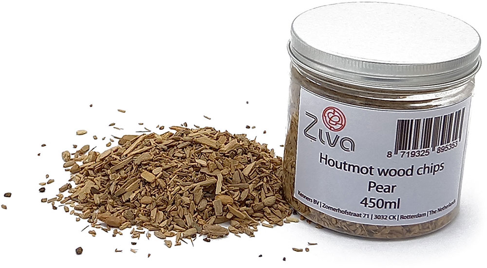 Houtmot wood chips Pear 450ml