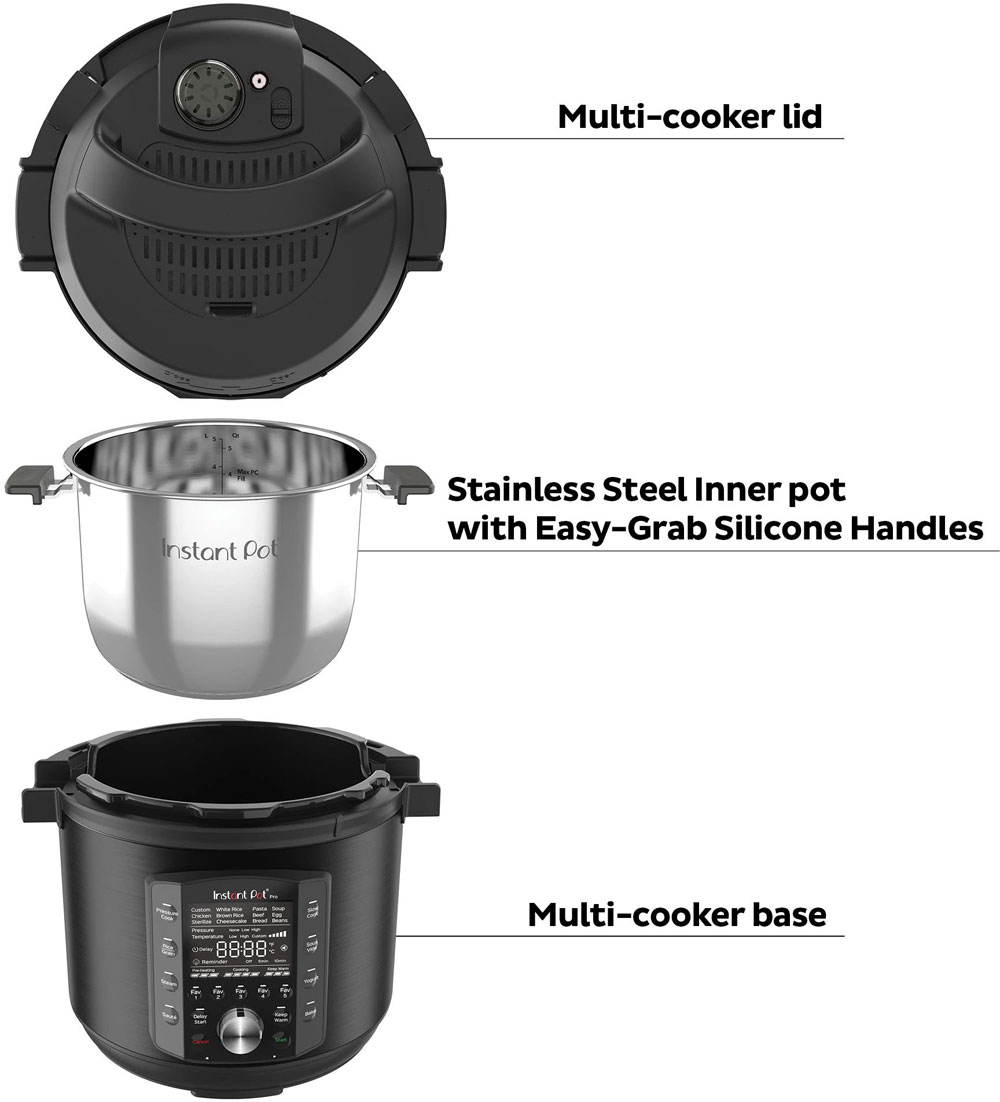 Buy Instant Pot Pro 7,6 liter (8 Qt)? Order before 22.00, shipped today