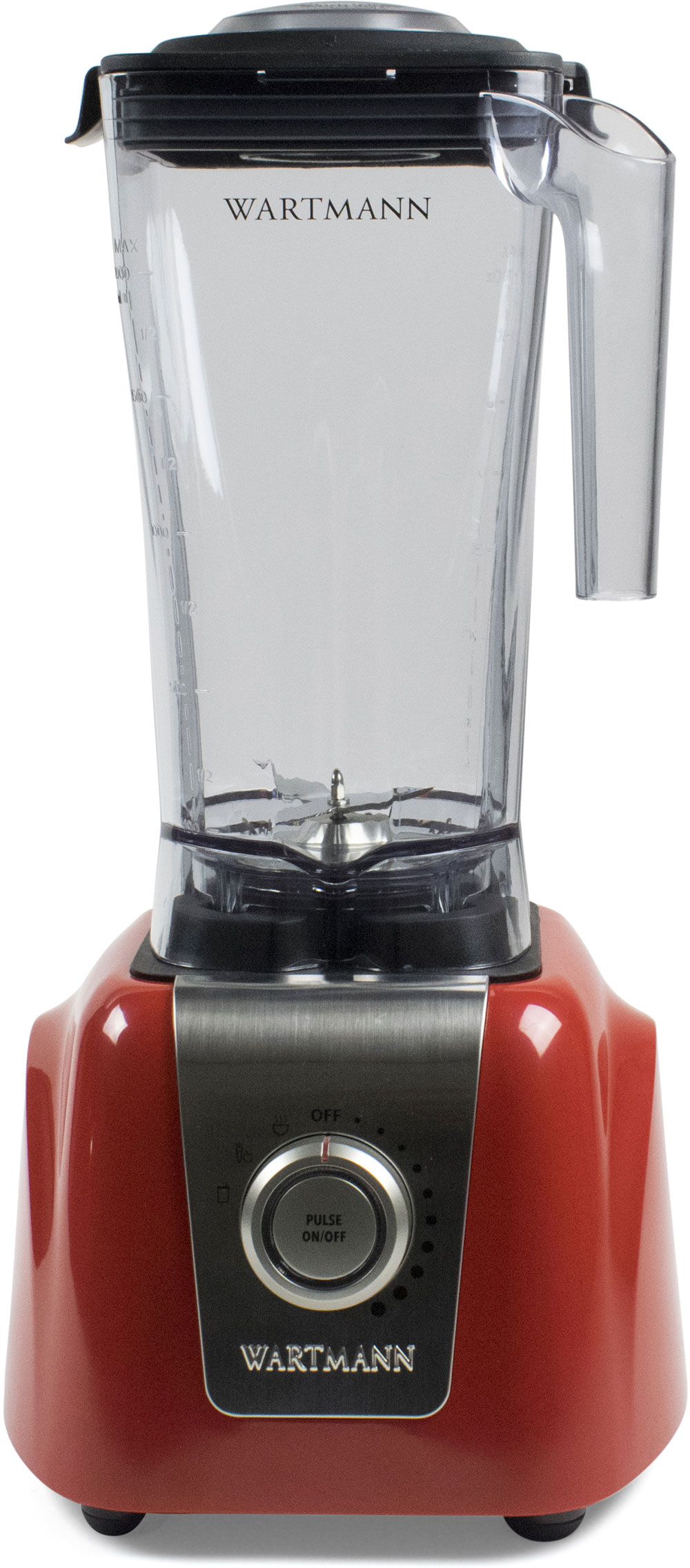 Wartmann High Speed Blender WM-1807 HS (2 liter Tritan can) (Red)