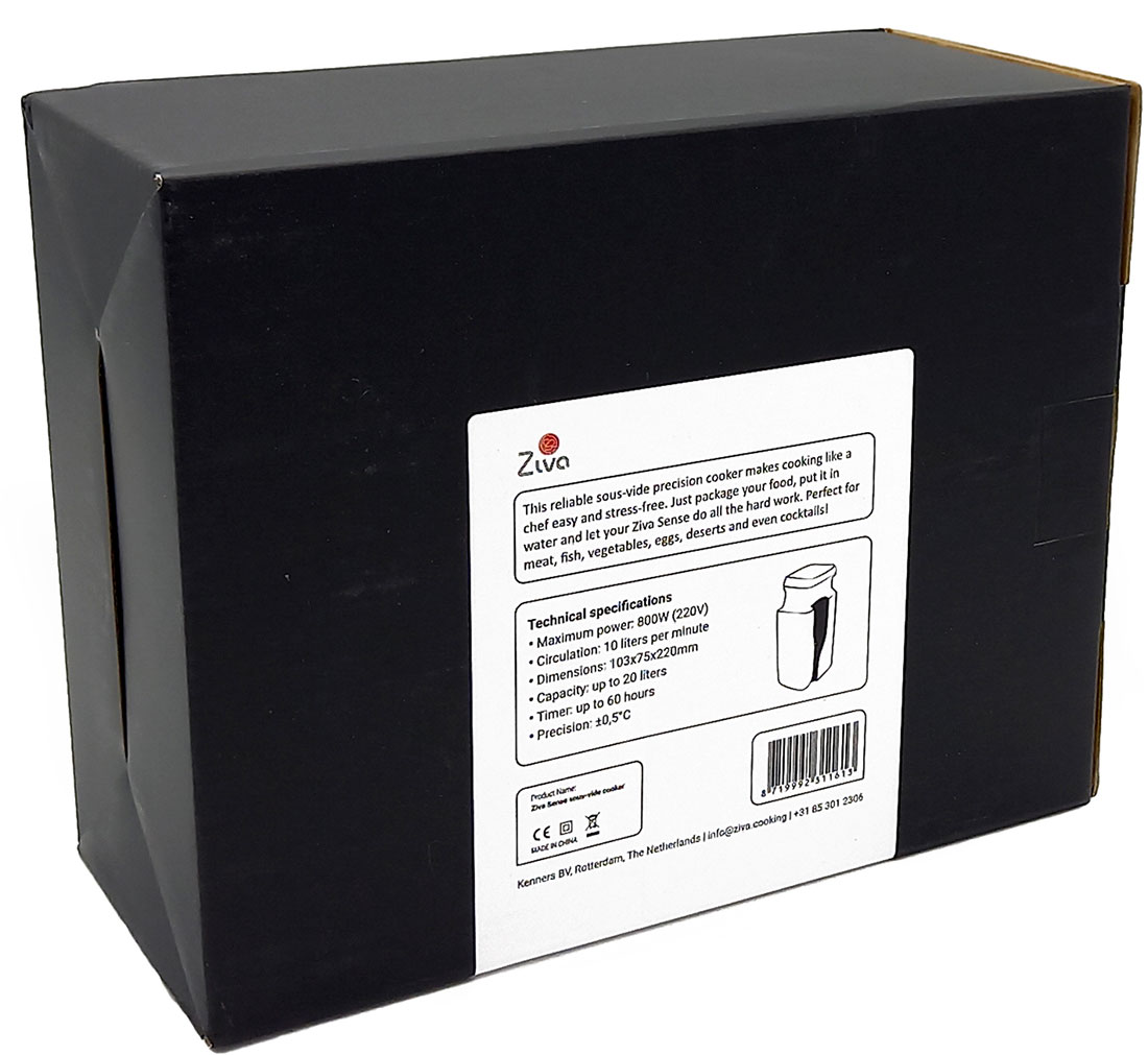 Ziva Sense SousVideStick kompakt 800W IPX7 (25 Liter) [Second Chance