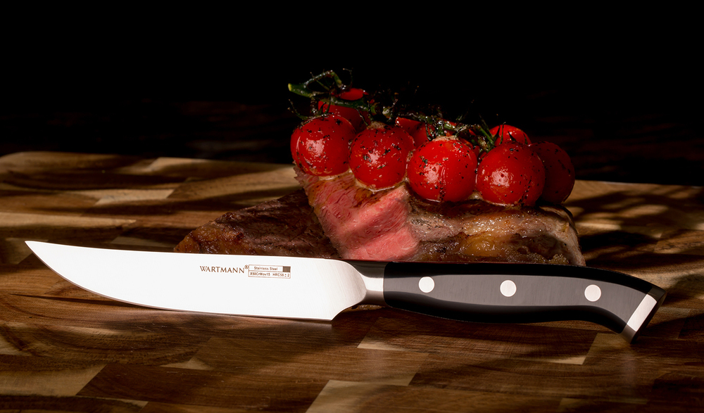 Steakmesser der Wartmann PRO-Serie 12 cm (4er-Set)