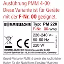 Rommelsbacher automatische pastamaker PM 220