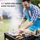 ThermoPro TP01H Direct afleesbare vleesthermometer met lange sonde voor BBQ, snoep, olie en rookoven