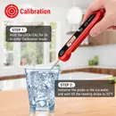 ThermoPro TP03H Digitale direct afleesbare voedselthermometer met achtergrondverlichting en magnetische achterkant