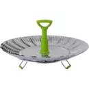 Ziva mini stoomrek opvouwbaar RVS (3 - 7,6L) [Tweedekans]