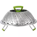 Ziva mini stoomrek opvouwbaar RVS (3 - 7,6L) [Tweedekans]