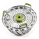 Ziva mini stoomrek opvouwbaar RVS (3 - 7,6L) [Tweedekans]