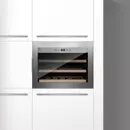 CASO WineSafe 18 EB Inox Built-in Wine Cooler
