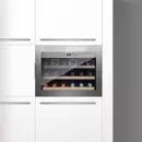 CASO WineSafe 18 EB Inox Built-in Wine Cooler