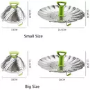Ziva mini stoomrek opvouwbaar RVS (3 - 7,6L) [Tweedekans]