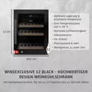 CASO WineExclusive 12 Built-in Wine Cooler