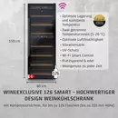 CASO WineExclusive 126 Smart Design Wine Cooler