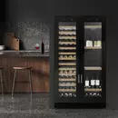 CASO WineChef Duo 122 Black Design Wine Cooler