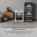 CASO WineComfort 24 Black Built-in Wine Cooler