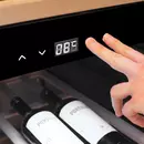 CASO WineChef Pro 40 Black Built-in Wine Cooler