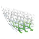 Ziva vacuum foil rolls embossed 15x600cm (2 pieces)