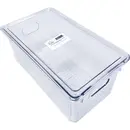 Plateau de rangement pour réfrigérateur Ziva avec couvercle – Compact (23,7 × 13,3 × 11,5 cm)