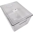 Bac de rangement pour réfrigérateur Ziva avec couvercle – Grand (29,3 × 21 × 15,5 cm)