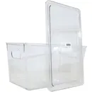 Bac de rangement pour réfrigérateur Ziva avec couvercle – Moyen (25,7 × 15,5 × 13,5 cm)
