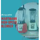 Mixeur haute vitesse Wartmann 2 litres (blanc) [Seconde chance]