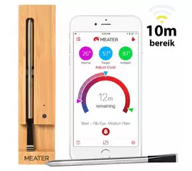 Meater Smart Wireless Fleischthermometer (mit App, ca. 10 Meter Reichweite)