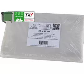 Ziva - Bio-Vakuumbeutel - Geprägt - M (20x30cm) - (50Stk.)