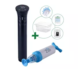 Ziva Savant + Hand vacuum pump + 12 litre water container bundle + Ziploc Mix