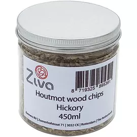 Ziva Aromatische Hout Mot Snippers Hickory (450ml) voor koudroken