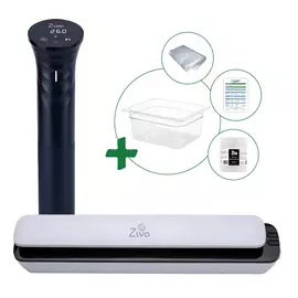 Package - Ziva Savant + Ziva SlimTouch + sous-vide water container