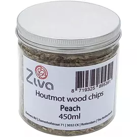 Ziva Aromatische Hout Mot Snippers Perzik (450ml) voor koudroken