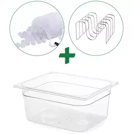 Pakket - Water bowl 12L, rack, isolation