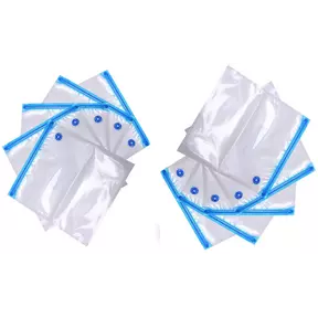 Ziva Ziploc vacuümzakken met ventiel 26x28cm (25 stuks)