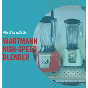 Wartmann High Speed Blender 2 liter (Anthraciet)