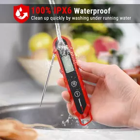ThermoPro TP03H Digitale direct afleesbare voedselthermometer met achtergrondverlichting en magnetische achterkant