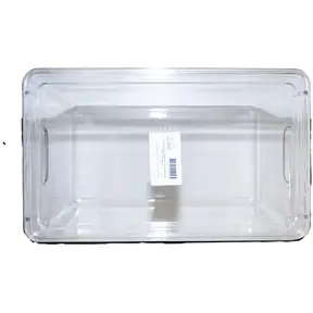 Ziva koelkast organizer bak met deksel – Medium (25,7 × 15,5 × 13,5 cm)