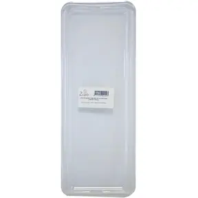 Ziva koelkast organizer bak met deksel – Smal (26,8 × 9,5 × 13,3 cm)