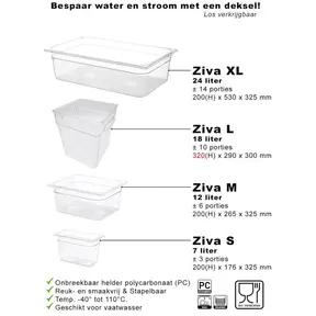 Pakket - Ziva Savant + Ziva EasyVac + 18L waterbak
