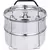 Ziva - Stackable Pot in pot - Stainless steel 