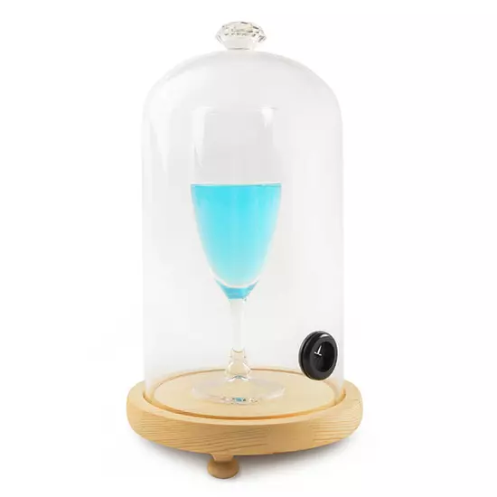 Ziva - Ziva glazen stolp - voor cocktails roken - ⌀12 x H22cm
