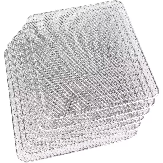 Ziva 6-pc trays for Ziva Zephyr dehydrator (Stainless steel)