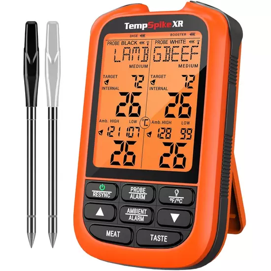 ThermoPro TempSpike draadloze vleesthermometer met 2 probes