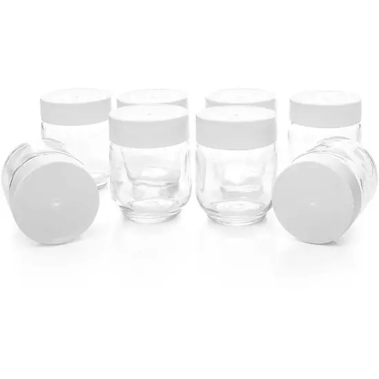 Rommelsbacher set potten JG 8 voor yoghurtmaker JG 40