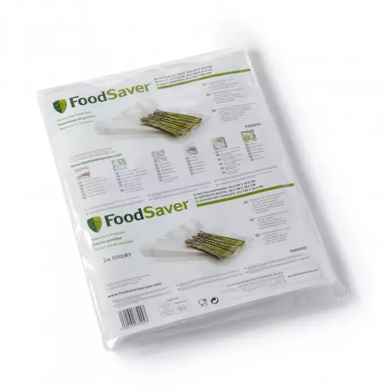 Foodsaver vacuümzakken reliëf 28x36cm (32st)