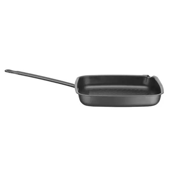 HENDI Grill pan, square 480x282x(H)80mm - 627983